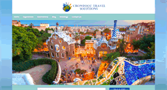 Desktop Screenshot of crowfoottravel.com