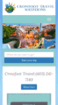 Mobile Screenshot of crowfoottravel.com